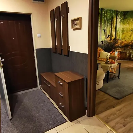 Manufaktura Centrum Apartament, Prywatny Parking